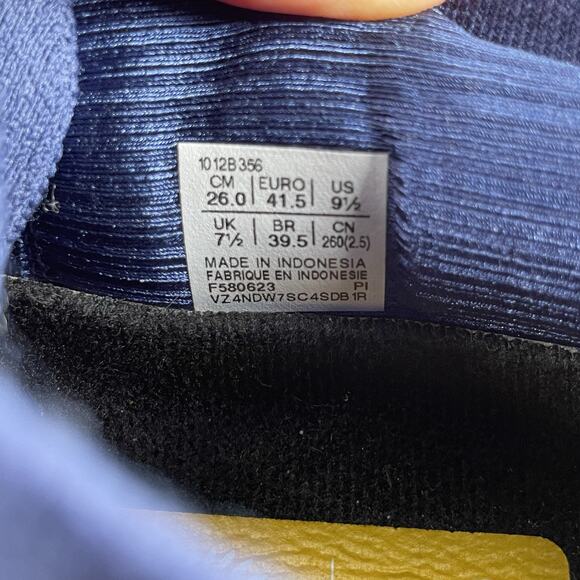 Asics Gel-Nimbus 25 Women’s 9.5 Indigo Blue Running Sneakers Athletic Shoes EUC - Picture 9 of 9